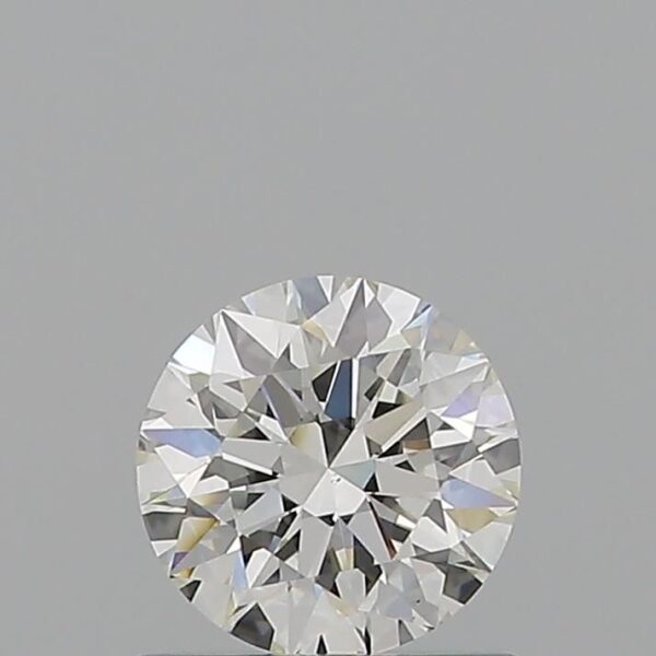 0.8 Carat, Natural White, Round Diamond ~ H Colour, VS2 Clarity