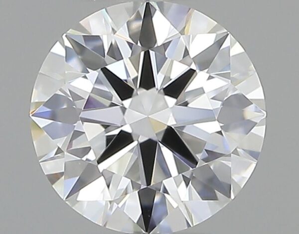 0.52 Carat, Natural White, Round Diamond ~ F Colour, VS1 Clarity