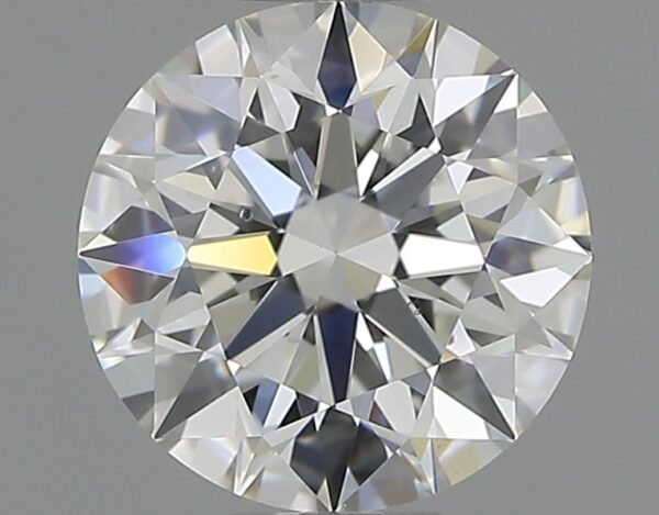 1.06 Carat, Natural White, Round Diamond ~ G Colour, SI1 Clarity