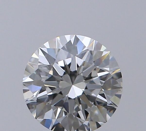 0.6 Carat, Natural White, Round Diamond ~ G Colour, VVS1 Clarity