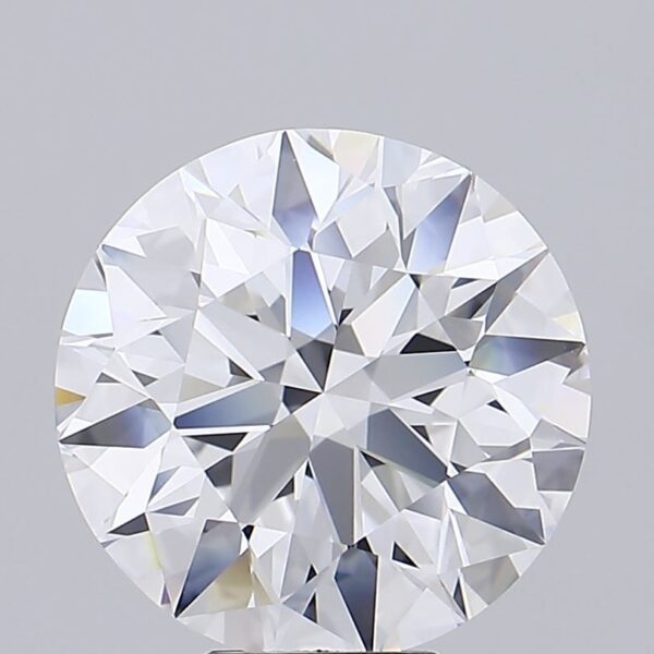 8.53 Carat, Natural White, Round Diamond ~ E Colour, VVS1 Clarity