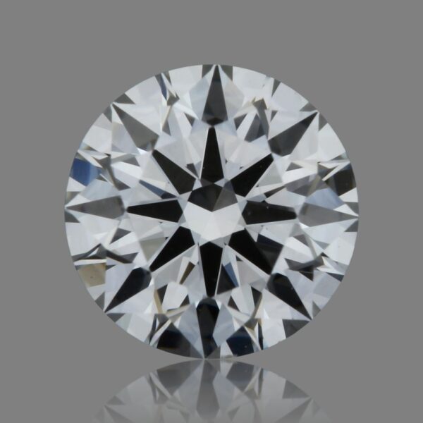 0.54 Carat, Natural White, Round Diamond ~ H Colour, VS1 Clarity