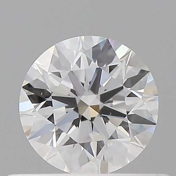 0.5 Carat, Natural White, Round Diamond ~ D Colour, VS1 Clarity