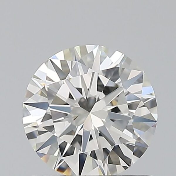 0.73 Carat, Natural White, Round Diamond ~ I Colour, VVS1 Clarity