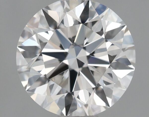 0.85 Carat, Natural White, Round Diamond ~ E Colour, IF Clarity