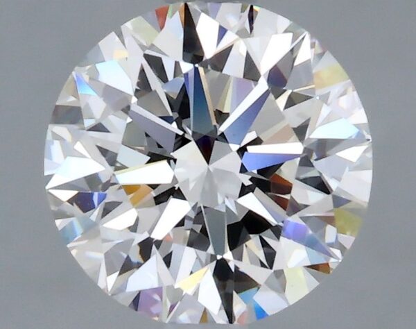 1.52 Carat, Natural White, Round Diamond ~ G Colour, VVS2 Clarity