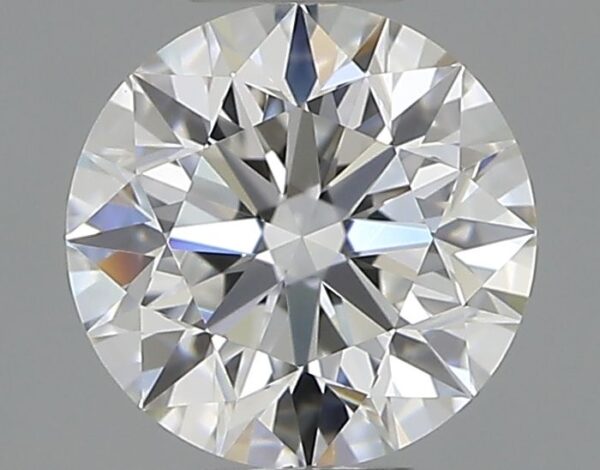 0.7 Carat, Natural White, Round Diamond ~ E Colour, SI1 Clarity