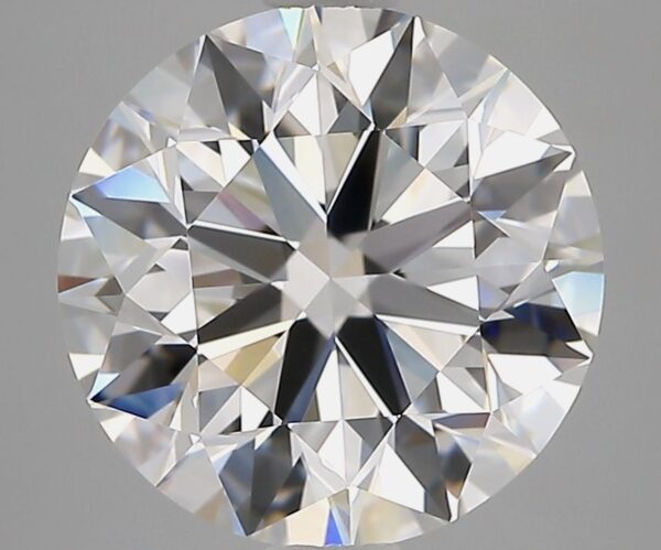 4.02 Carat, Natural White, Round Diamond ~ F Colour, VS1 Clarity