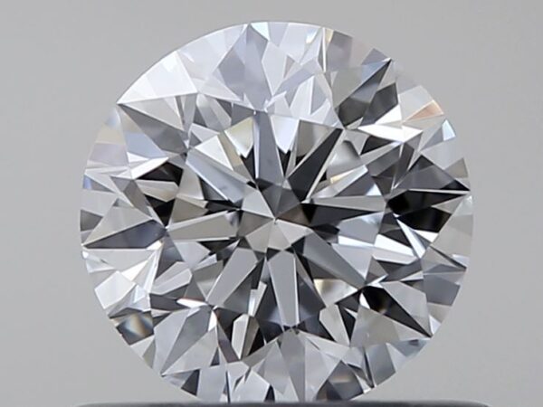 0.5 Carat, Natural White, Round Diamond ~ D Colour, VS1 Clarity