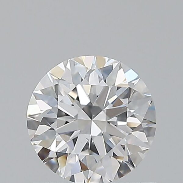 0.6 Carat, Natural White, Round Diamond ~ D Colour, SI1 Clarity