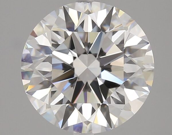 3.03 Carat, Natural White, Round Diamond ~ G Colour, VS2 Clarity