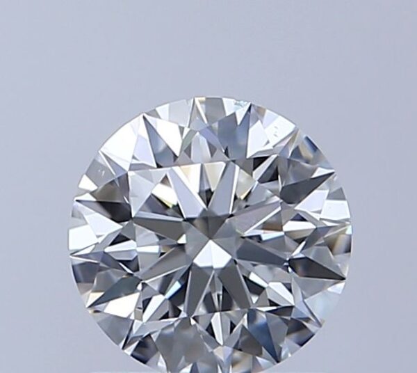 1.01 Carat, Natural White, Round Diamond ~ E Colour, VS2 Clarity