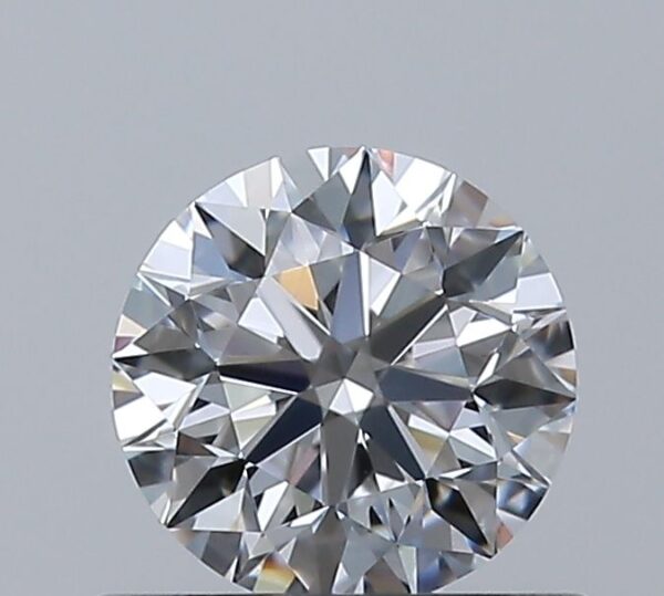 0.5 Carat, Natural White, Round Diamond ~ E Colour, VS1 Clarity