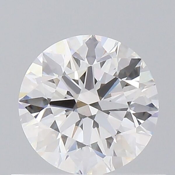 0.61 Carat, Natural White, Round Diamond ~ E Colour, VS1 Clarity