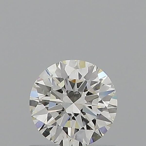 0.7 Carat, Natural White, Round Diamond ~ I Colour, VS2 Clarity