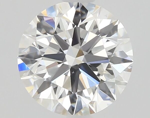 1.05 Carat, Natural White, Round Diamond ~ E Colour, VS2 Clarity