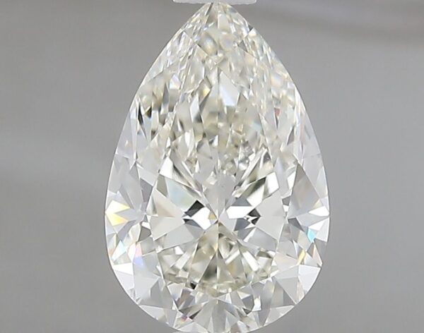 1.79 Carat, Natural White, Pear Diamond ~ J Colour, VS2 Clarity