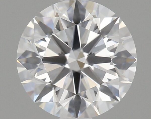 0.87 Carat, Natural White, Round Diamond ~ D Colour, VVS1 Clarity