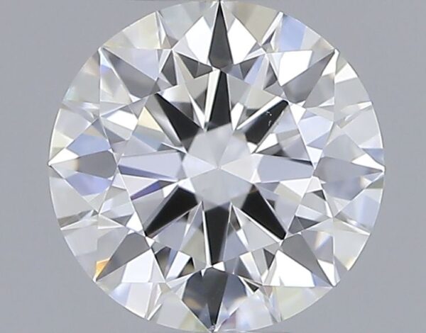 0.7 Carat, Natural White, Round Diamond ~ E Colour, SI1 Clarity