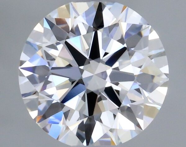 0.51 Carat, Natural White, Round Diamond ~ E Colour, VVS1 Clarity