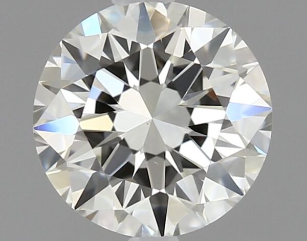 0.9 Carat, Natural White, Round Diamond ~ J Colour, VS1 Clarity