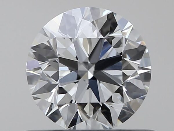 0.5 Carat, Natural White, Round Diamond ~ H Colour, VS1 Clarity