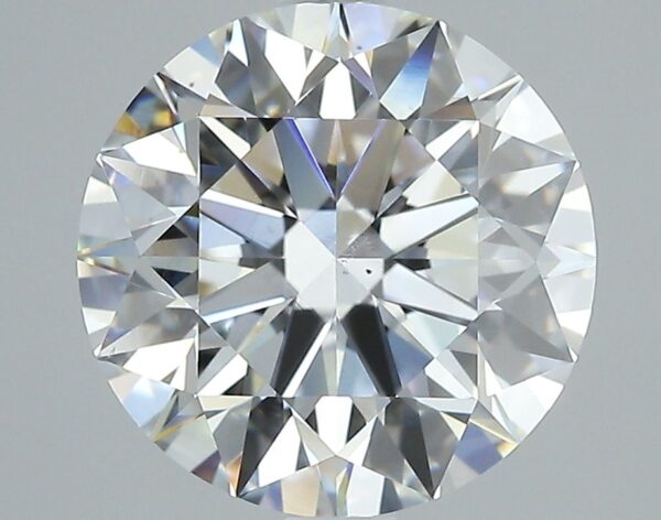 3.5 Carat, Natural White, Round Diamond ~ G Colour, VS2 Clarity