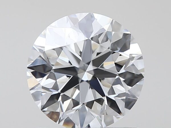 0.75 Carat, Natural White, Round Diamond ~ E Colour, IF Clarity