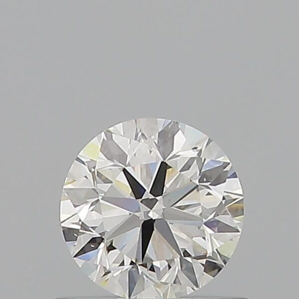 0.65 Carat, Natural White, Round Diamond ~ I Colour, VS2 Clarity