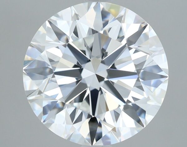 3.5 Carat, Natural White, Round Diamond ~ F Colour, IF Clarity