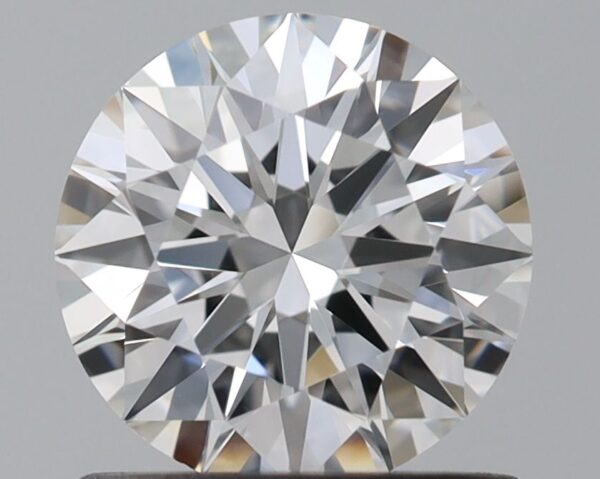 0.8 Carat, Natural White, Round Diamond ~ F Colour, IF Clarity