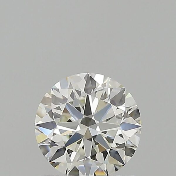 0.8 Carat, Natural White, Round Diamond ~ J Colour, VS2 Clarity