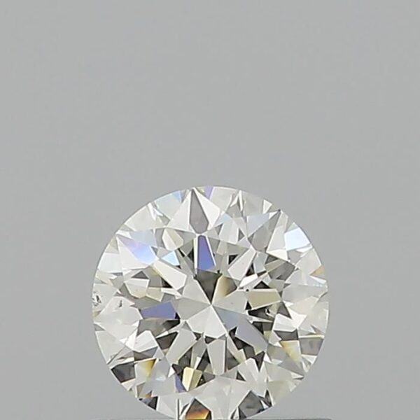 0.7 Carat, Natural White, Round Diamond ~ J Colour, SI1 Clarity