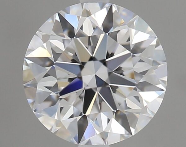 1.03 Carat, Natural White, Round Diamond ~ D Colour, VVS1 Clarity