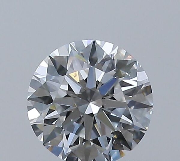 0.5 Carat, Natural White, Round Diamond ~ D Colour, SI1 Clarity