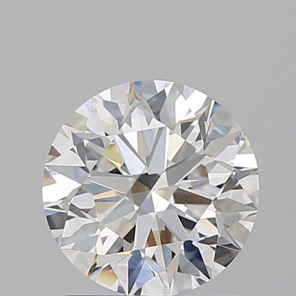 1.5 Carat, Natural White, Round Diamond ~ E Colour, VVS2 Clarity