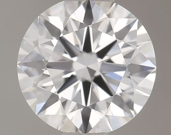 0.51 Carat, Natural White, Round Diamond ~ E Colour, VVS2 Clarity