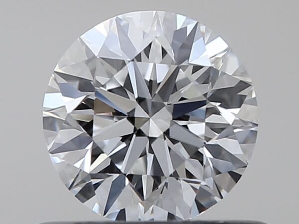 0.5 Carat, Natural White, Round Diamond ~ E Colour, VS1 Clarity