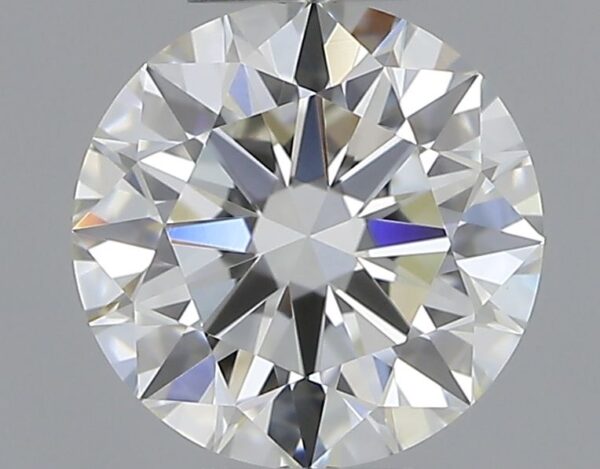 0.7 Carat, Natural White, Round Diamond ~ H Colour, VS2 Clarity