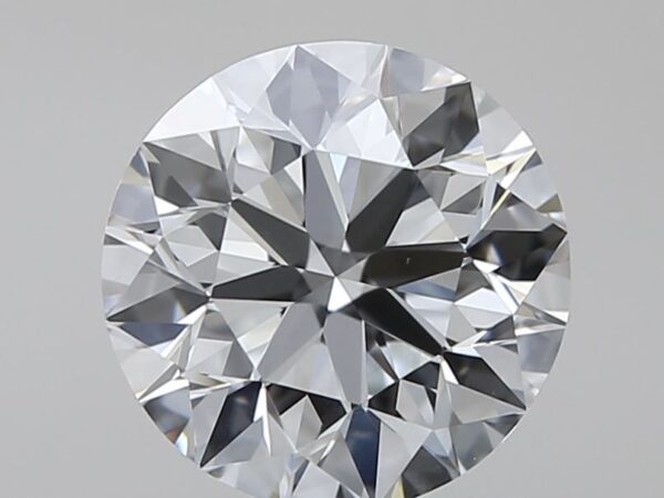 0.7 Carat, Natural White, Round Diamond ~ G Colour, VVS2 Clarity