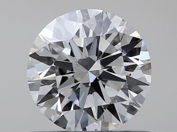 0.55 Carat, Natural White, Round Diamond ~ F Colour, IF Clarity