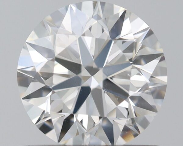 0.7 Carat, Natural White, Round Diamond ~ H Colour, VS2 Clarity