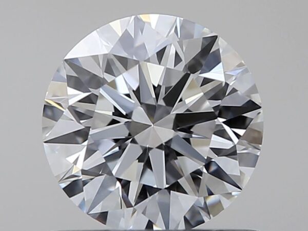 0.62 Carat, Natural White, Round Diamond ~ E Colour, IF Clarity