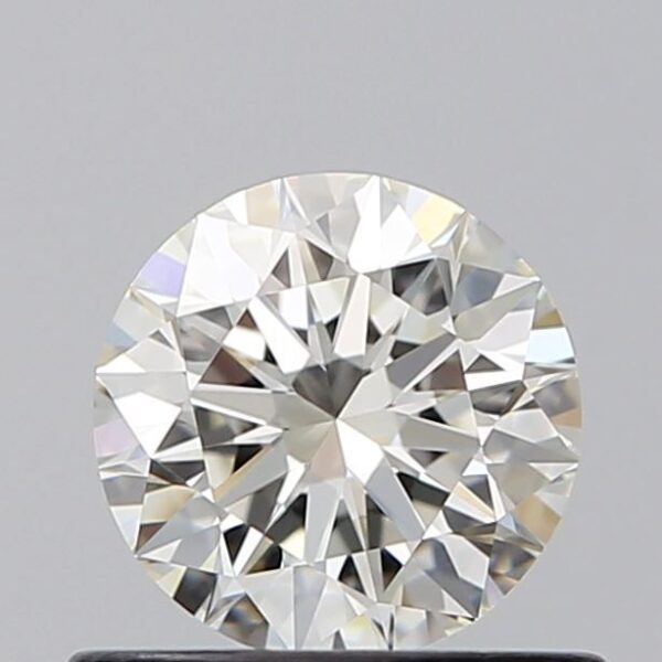 0.6 Carat, Natural White, Round Diamond ~ H Colour, VVS1 Clarity