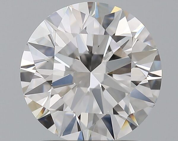 1.8 Carat, Natural White, Round Diamond ~ E Colour, VVS1 Clarity