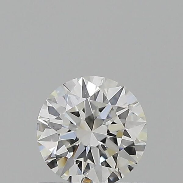 0.57 Carat, Natural White, Round Diamond ~ H Colour, VS1 Clarity