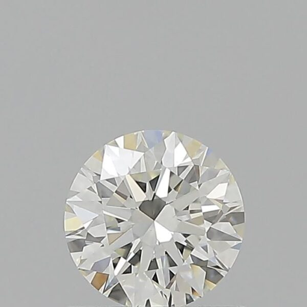 0.7 Carat, Natural White, Round Diamond ~ J Colour, VVS2 Clarity