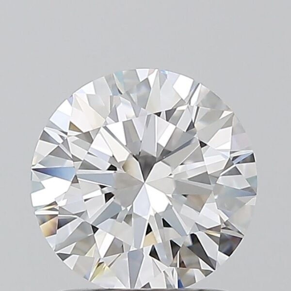 1.2 Carat, Natural White, Round Diamond ~ D Colour, VVS2 Clarity