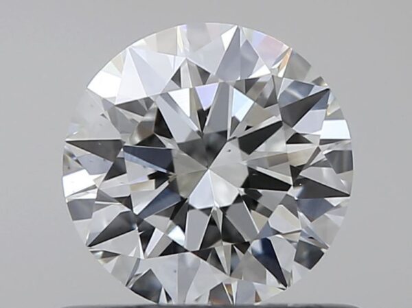 0.51 Carat, Natural White, Round Diamond ~ H Colour, VS1 Clarity