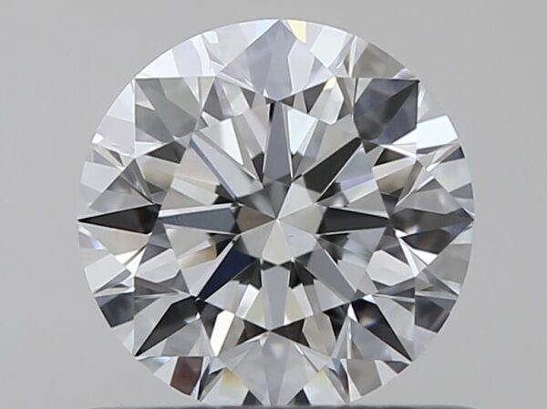 0.56 Carat, Natural White, Round Diamond ~ H Colour, VVS2 Clarity